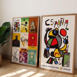 Spain 1982 Soccer Poster: Retro Soccer Print - Spain '82
