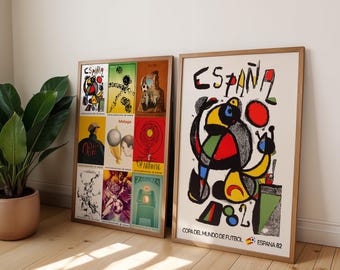 1982 World Cup Football Poster: Retro Soccer Print - Spain '82