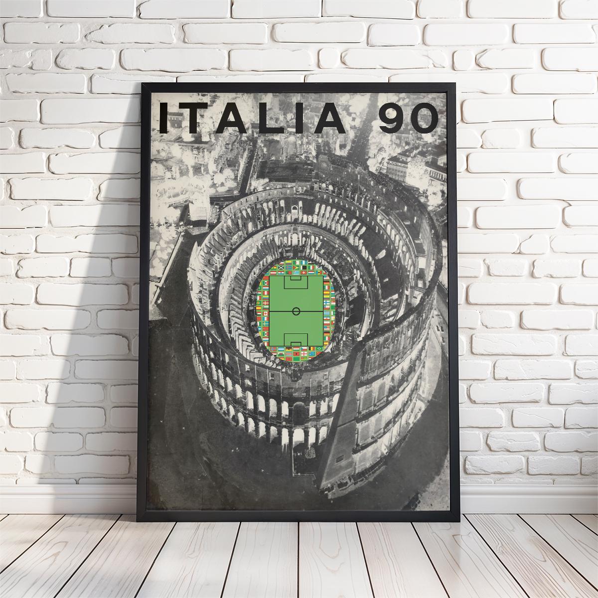 ワールドカップ 1990 ポスター イタリア 1990 イタリア 90 - Etsy 日本