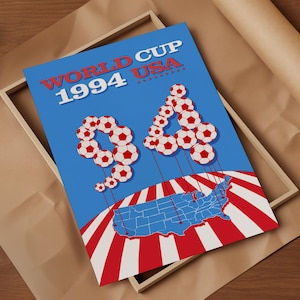 World Cup 94 Tシャツ ピーター・マックス イラスト版 World Cup 94 T