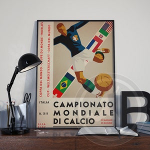 World Cup Italy 1934 poster