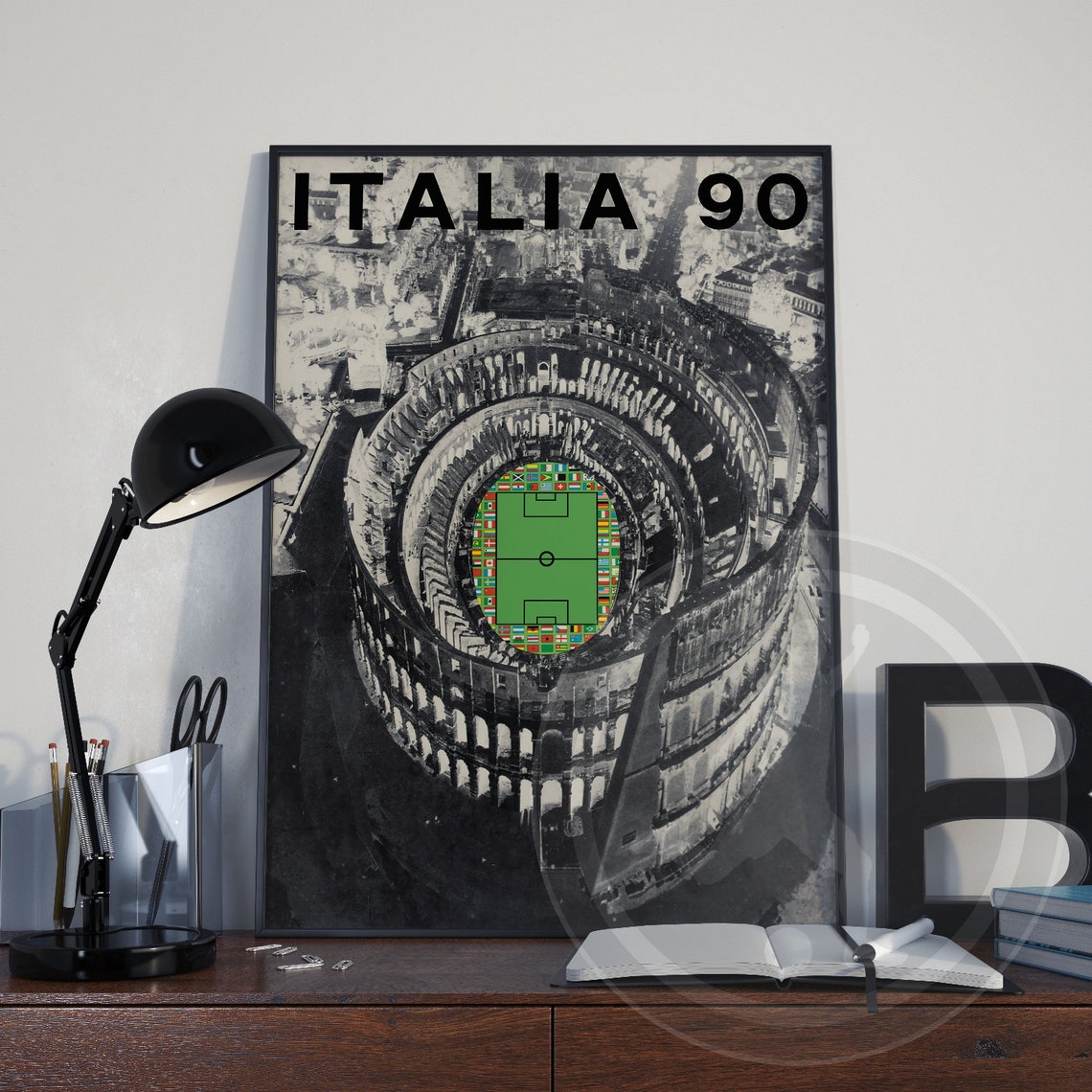 AFFICHE COUPE DU Monde 1990 ITALY Collection Football Vintage 34x24 cm EUR 9,99 - FR AFFICHE COUPE DU Monde 1990 ITALY Collection Football Vintage 34x24 cm EUR 9,99 - FR