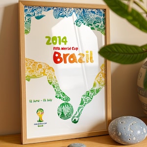 World Cup 2014 poster - Brazil 2014