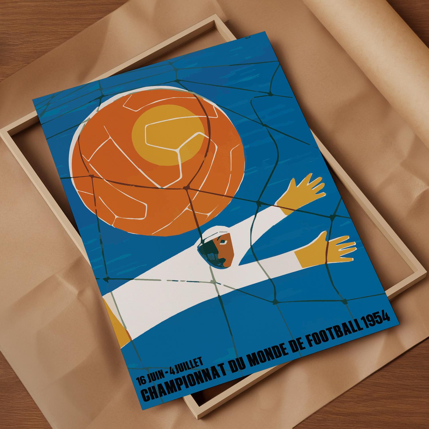 1954 World Cup Poster - Etsy, image size:1500x1500