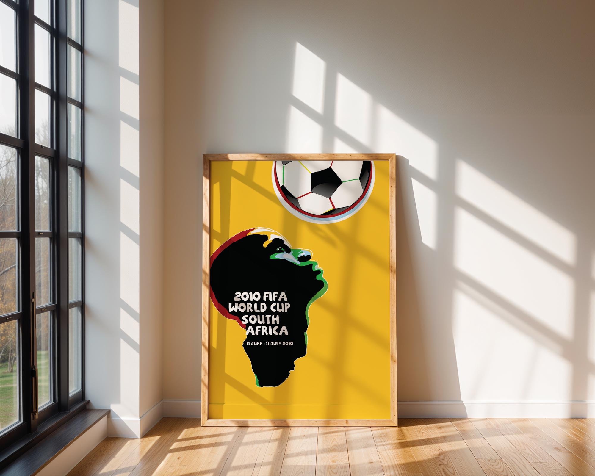 Programme Coupe Du Monde 2010 Espagne Vs Pays-Bas – Photo A4, Neuf, Cadeau Parfait