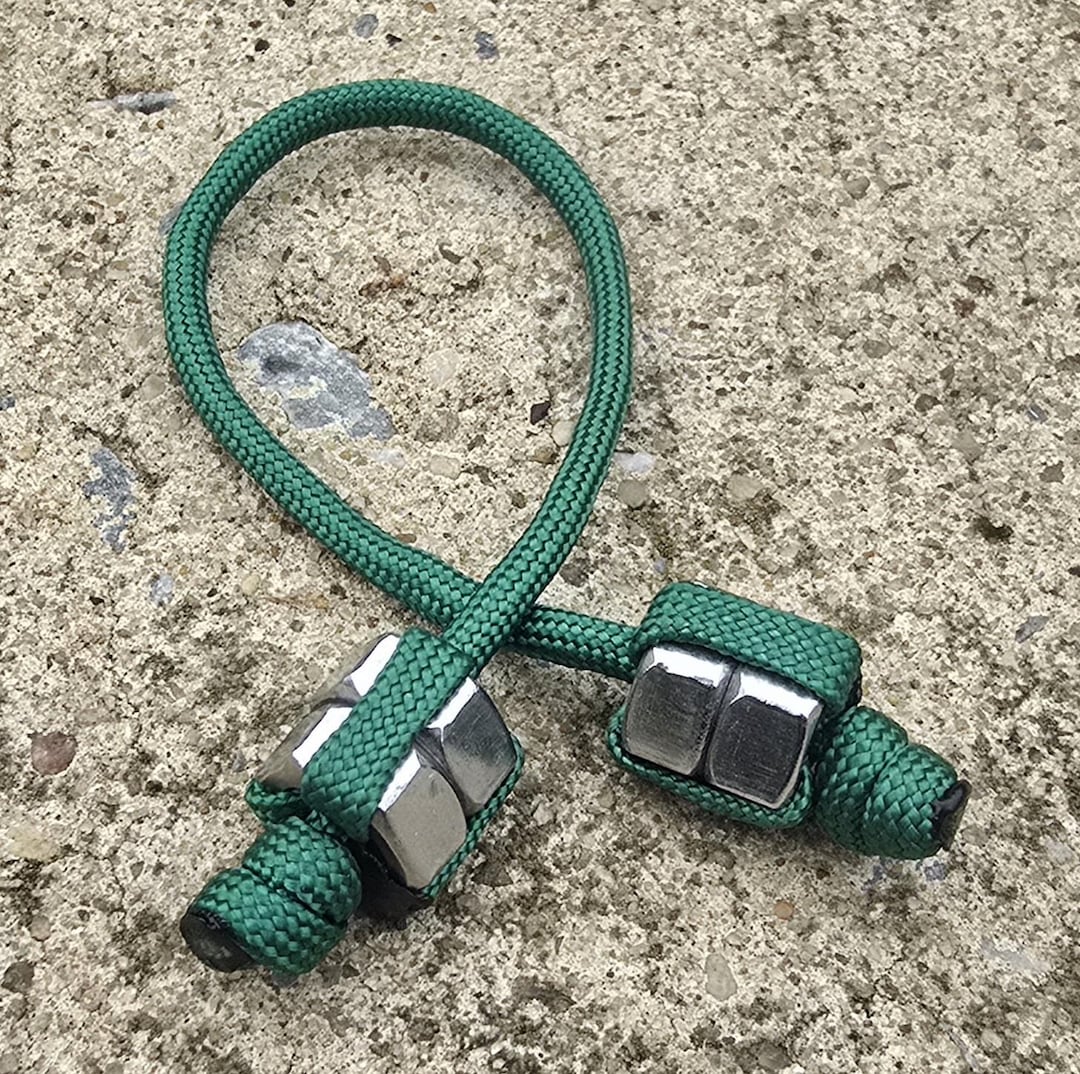 Mini Hex Nut Begleri – Paracord Fidget & Skill Toy - Etsy