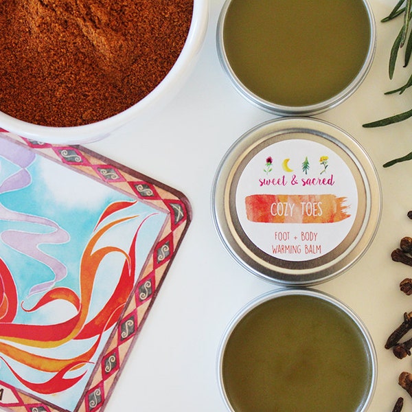 Reserved for Miriam - Cozy Toes Foot & Body Warming Balm