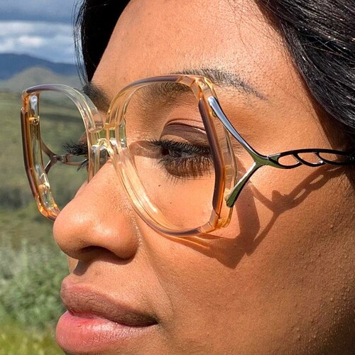 extra large framed glasses