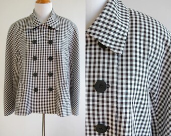 checkered blazer etsy