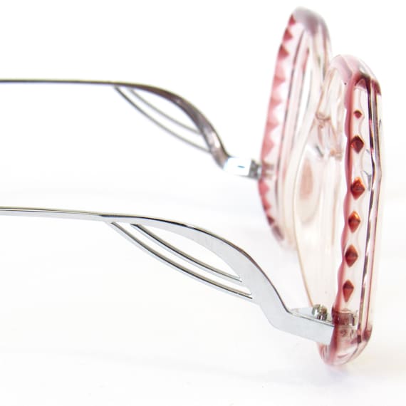 Cranberry Pink Ombré Large Eyeglasses Frames NO L… - image 10