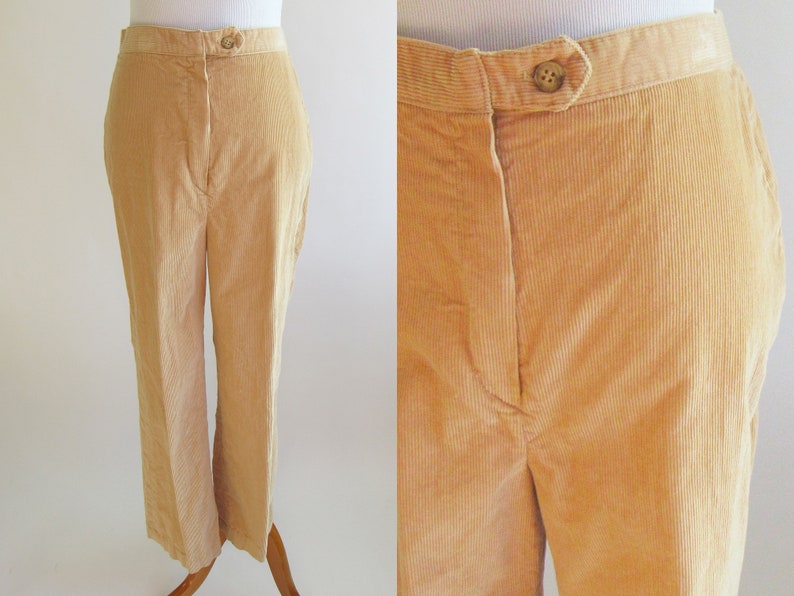 camel colored corduroy pants