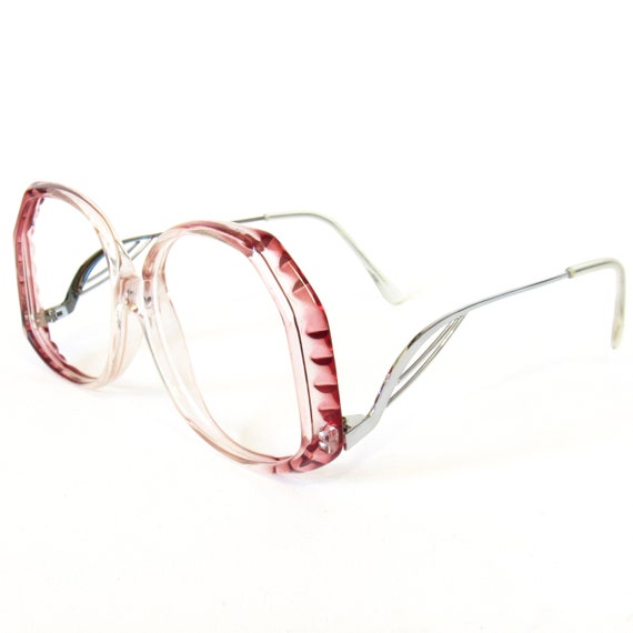 Cranberry Pink Ombré Large Eyeglasses Frames NO L… - image 8