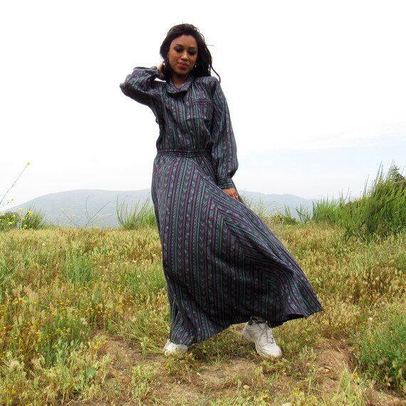 Long Sleeve Maxi Dress 