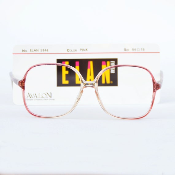Oversized Plastic Eyeglasses Frames NO LENSES Cute Pi… Gem