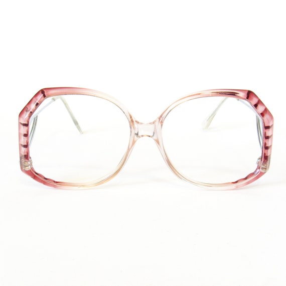 Cranberry Pink Ombré Large Eyeglasses Frames NO L… - image 4