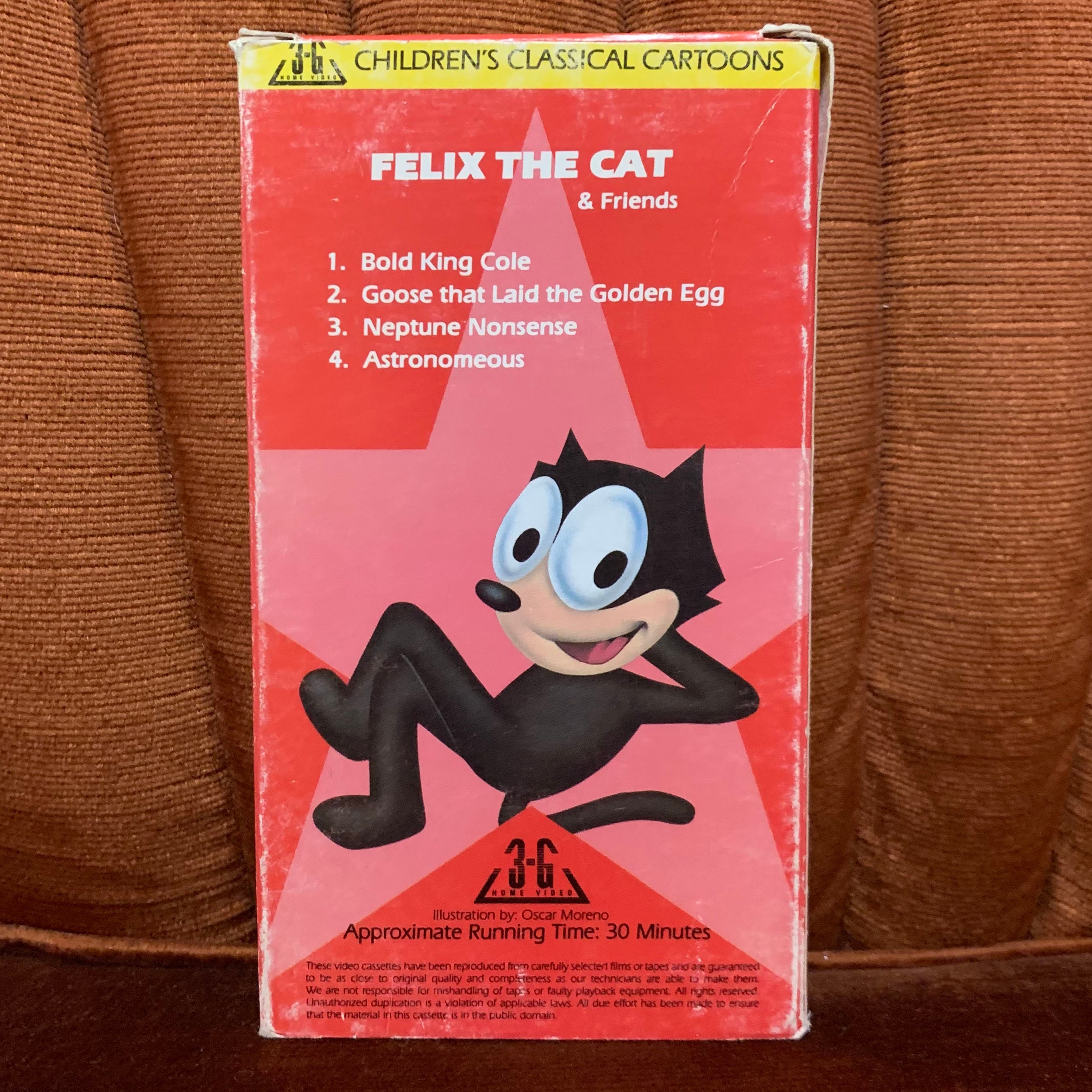 Felix the Cat VHS Old 1930s Felix the Cat Cartoons Tape Etsy México