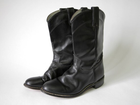 shiny cowboy boots
