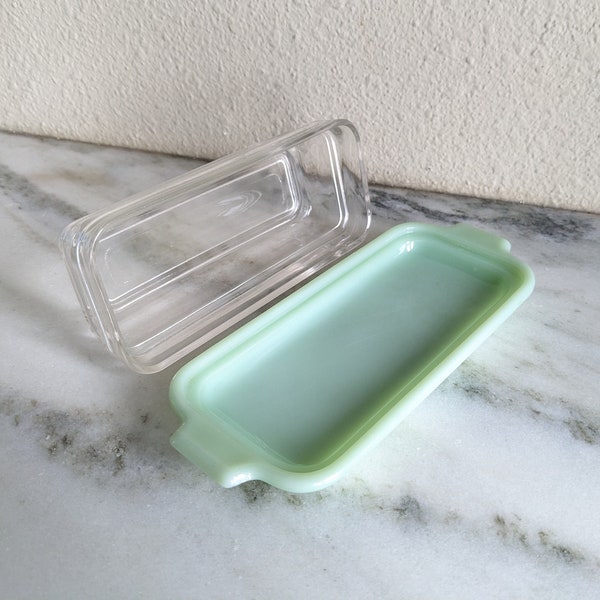 Jadeite Butter Dish Etsy