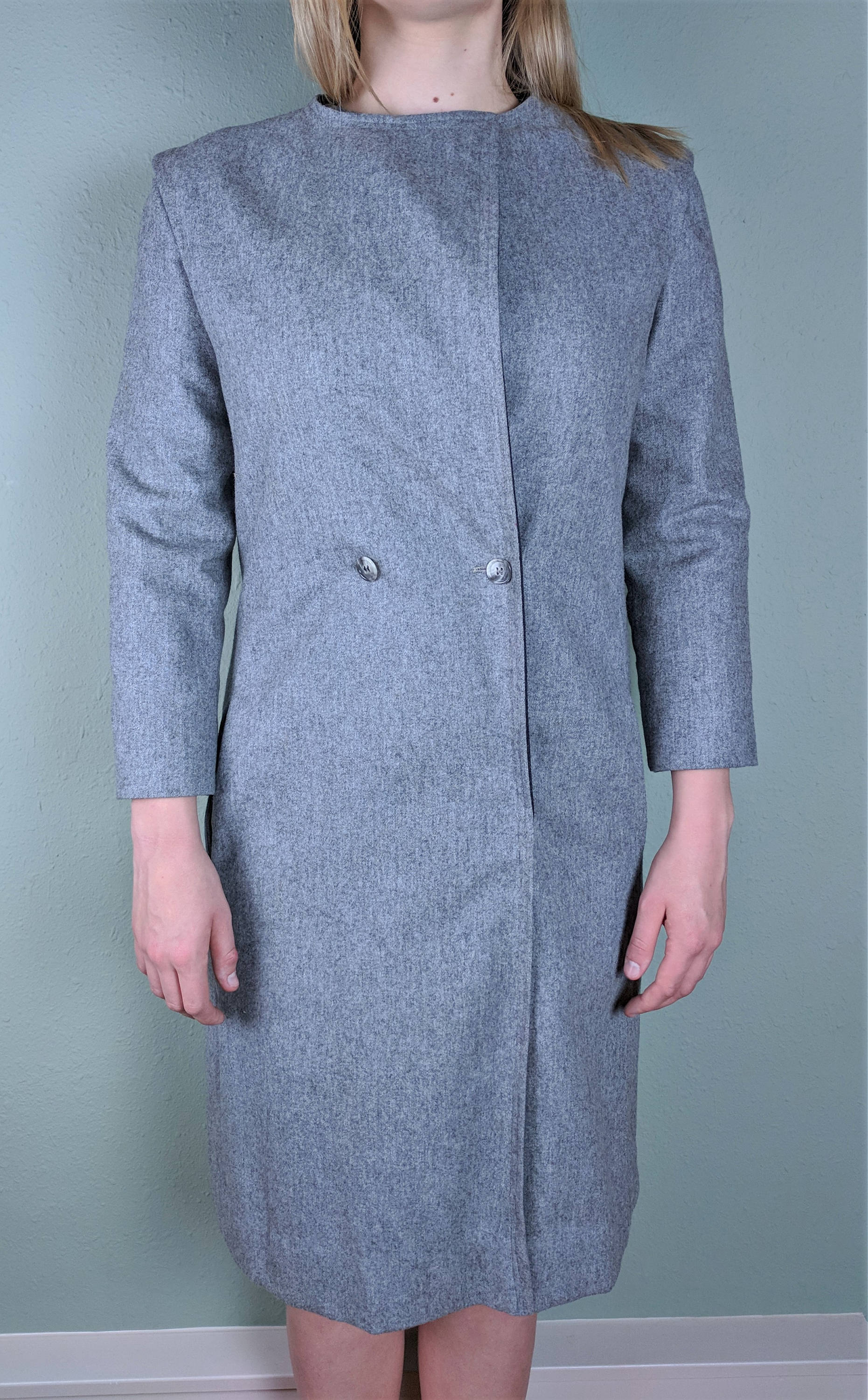 Womens Grey Dress Coat Grey Coat Grey Dress Outfit Winter Outfit Womens  Grey Winter Coats