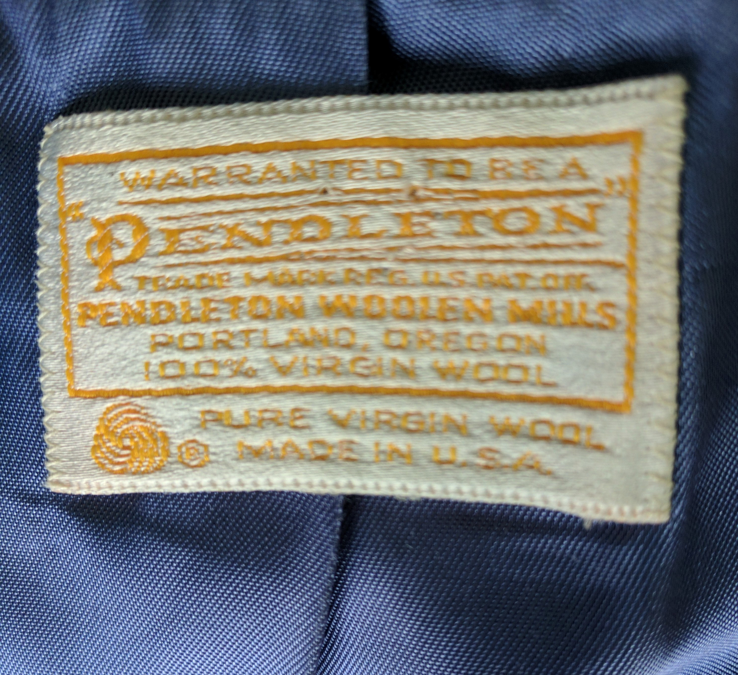 Vintage Pendleton Wool Suit Set, Purple Pendleton Blazer