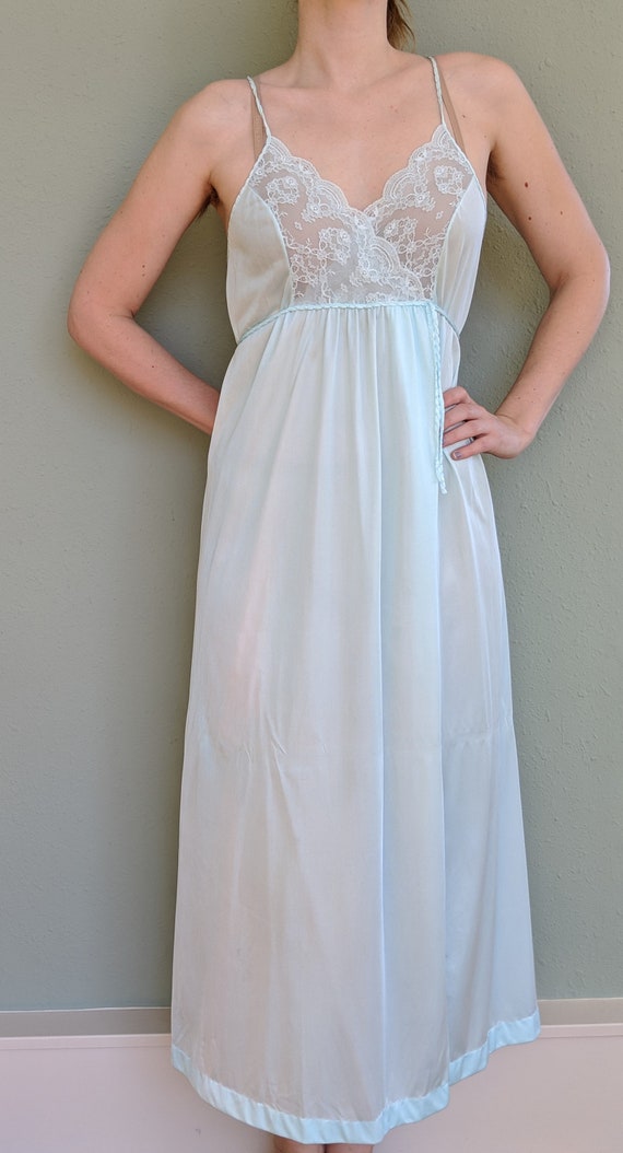 1950 年代のシフォン ペニョワール セット、シースルー ヴィンテージ  