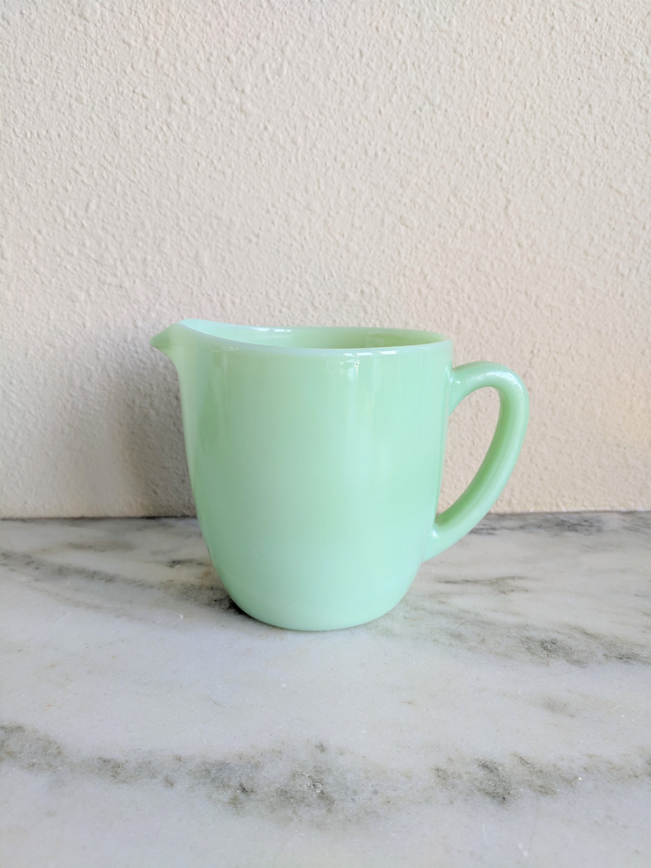 Fire King Jadeite Milk Pitcher Vintage Jadeite Juice Pitcher Etsy Canada