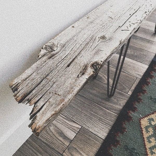 Reclaimed Wood Bench