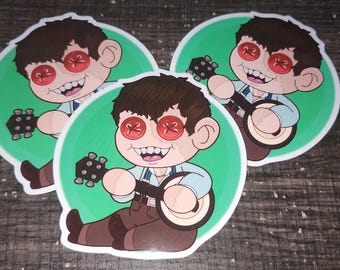 Voodoo Doll Remmick Art Sticker