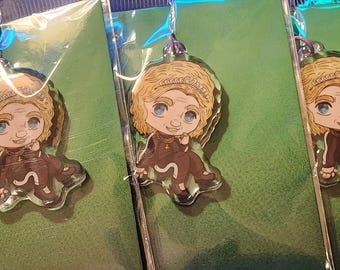 Jimmy Crystal Art Keychain