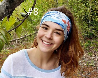 Whale Headband | Humpback Whale | Ocean headband | Happy AK Headbands | Nurse Headbands | Athletic Headbands | Gifts for her