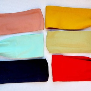 Solid Stretch Headbands