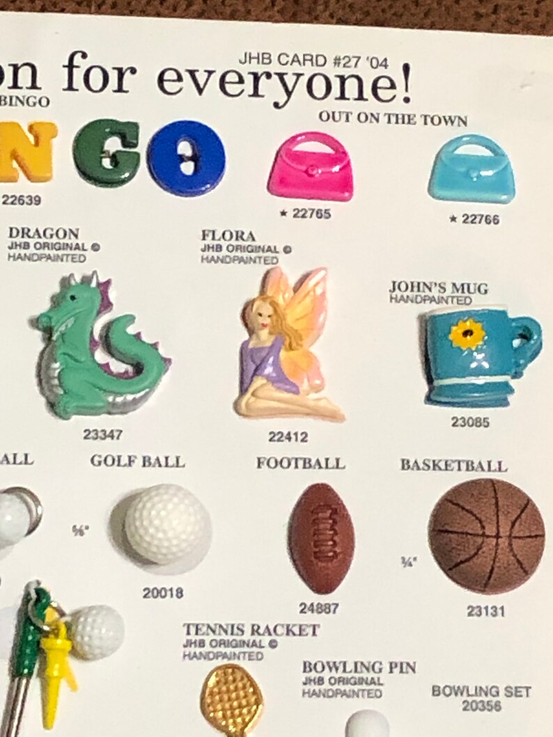 JHB International a Button for Everyone 2004 Etsy