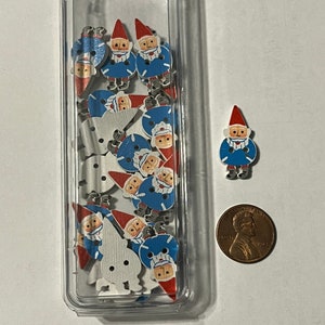 JHB - Handpainted Gnome Buttons - 24 per package