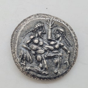Thasos AR Stater/510-490 B.C./ real silver Hand minted coin