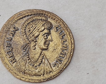 Flaccilla Aelia AE  Roman Coin  /388 A.D./Antique Style Handmade Bronze Antique Look Hand minted