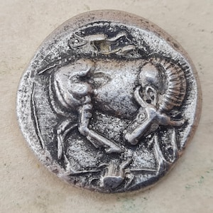 Dikaia  AR Tetradrachm /475-450 B.C./ real silver Hand minted