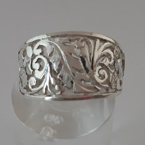 SILVER RING Retro,Antique,Ald,Old,925er silber,Hand Made,Handgefertig