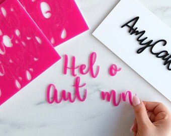 Sweet Stamp - Handwritten Set - (Large Font)
