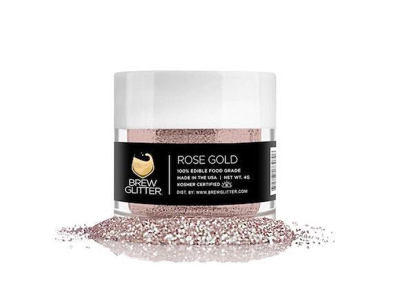 BREW GLITTER Glitter commestibili per bevande 100% commestibile e per uso  alimentare Vegano, senza glutine, senza noci, certificato KOSHER -   Italia