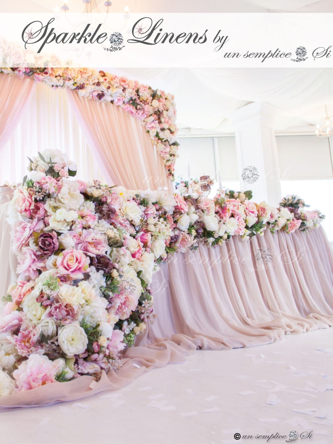 Flower table skirt hotsell