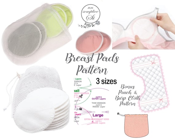 DIY washable nursing pads