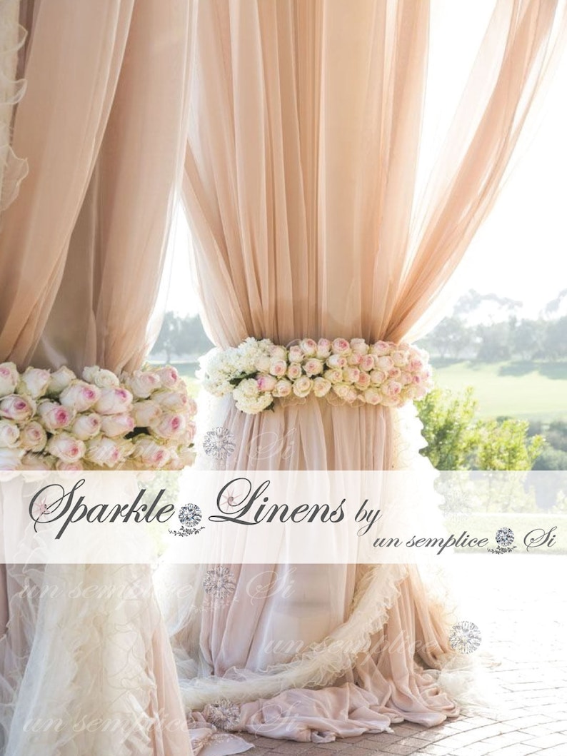 chiffon and tulle