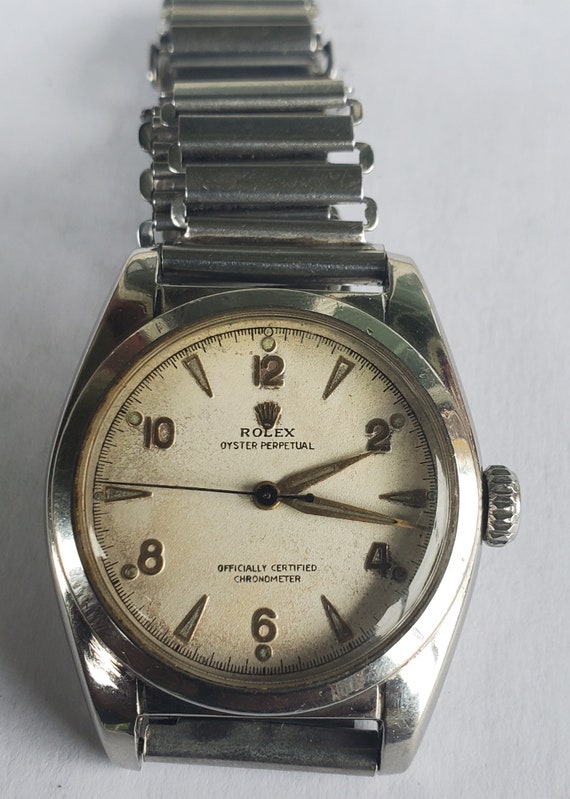 Vintage Rare  Rolex Bubbleback Ref 5060