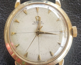Vintage Rare 14kt Omega Automatic Watch
