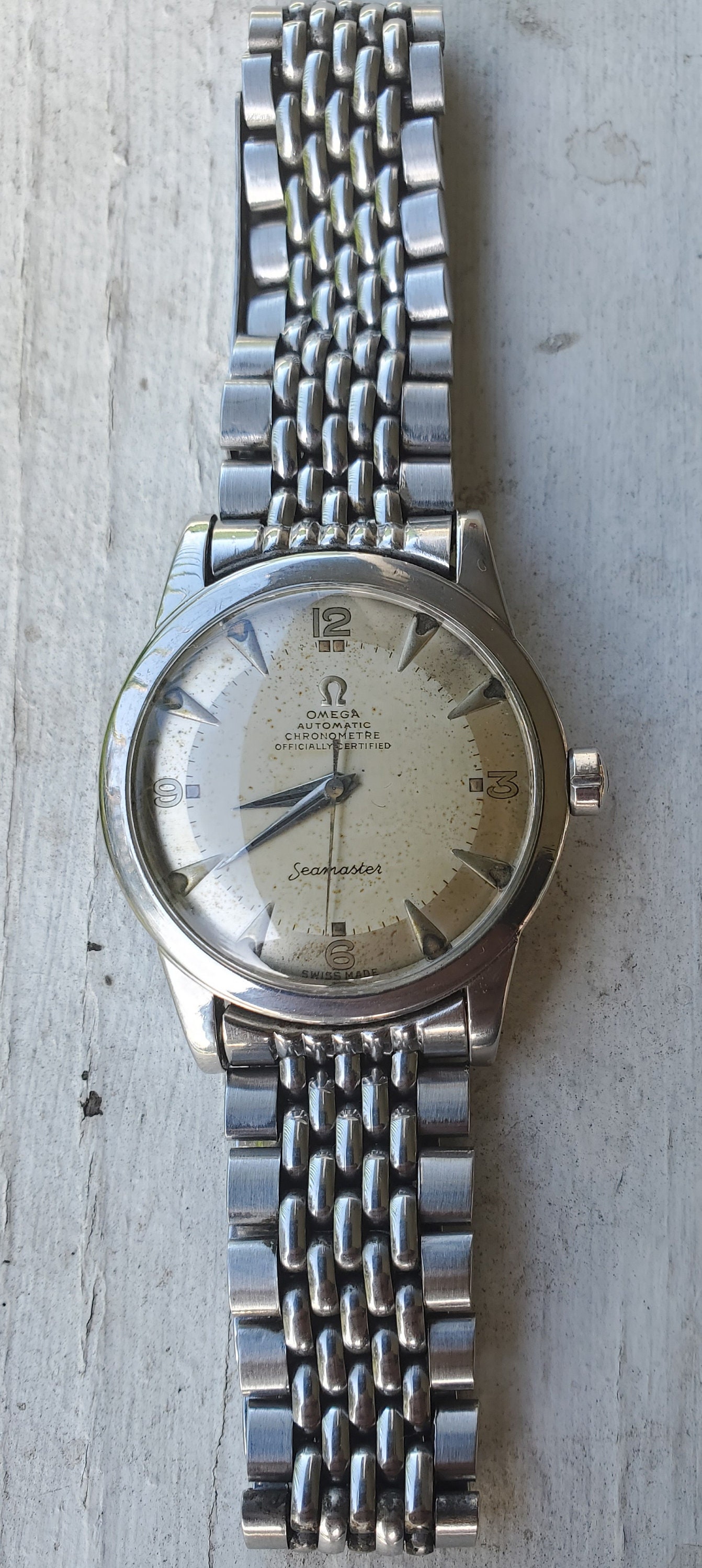 Vintage Omega Chronometer - Etsy