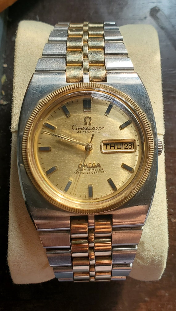 Vintage Omega Constellation Two Tone Ref 168 045/ 