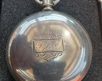 18sz 24j Illinois Bunn Special hunter Pocket Watch