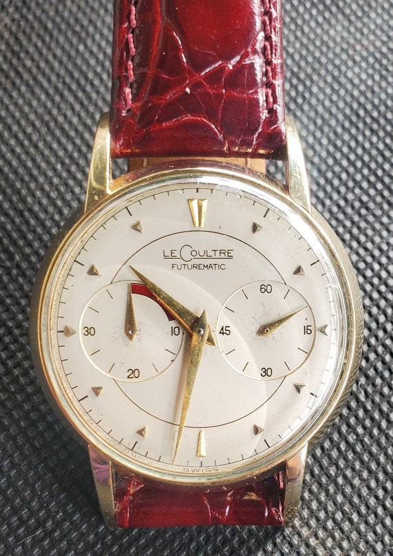 Vintage Lecoultre Futurematic Timepiece Etsy