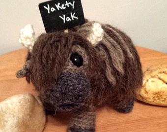 Yak Buffalo Bison Crochet Pattern