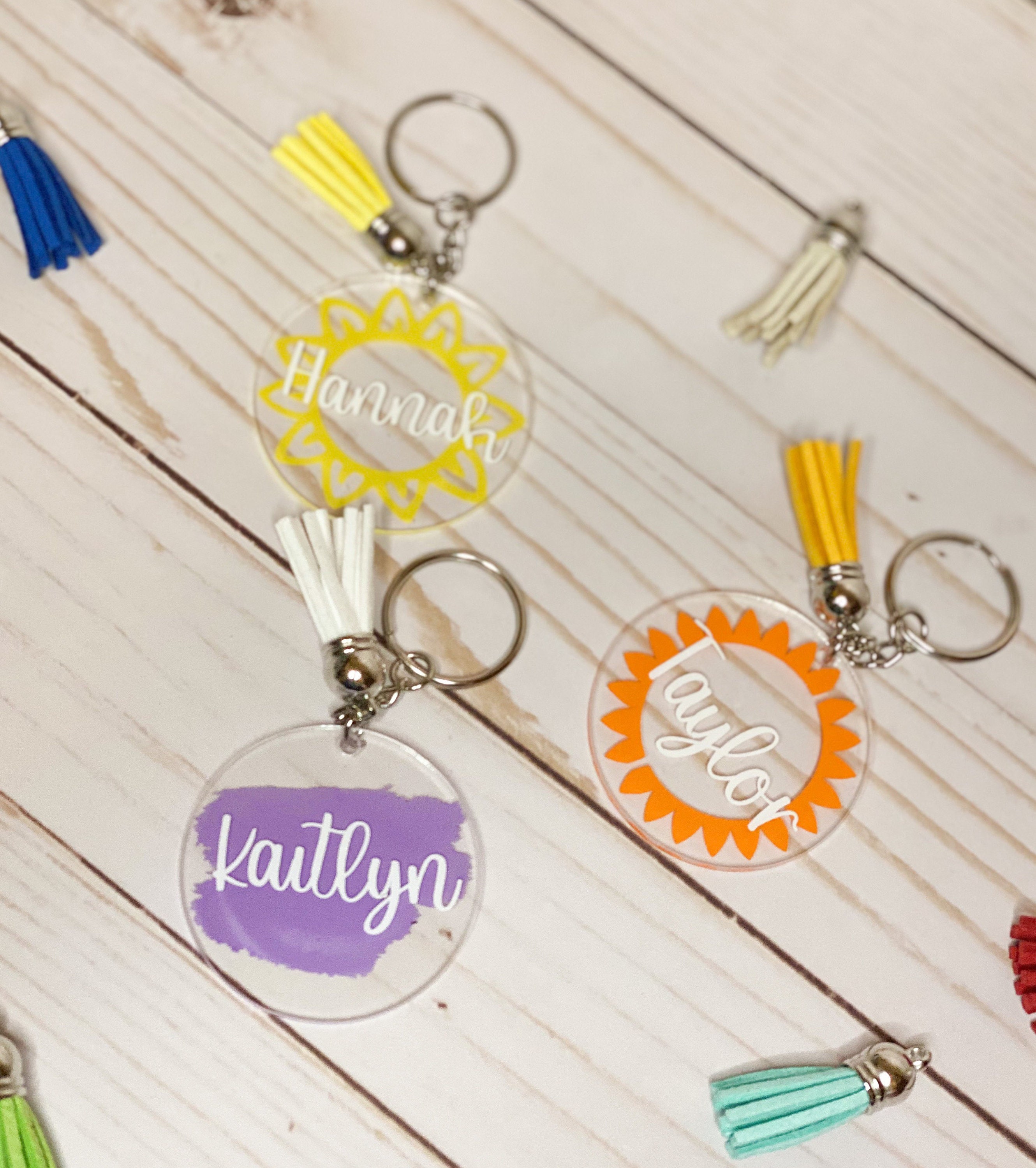 Custom key chains Key chains Customizable Key Chains with Etsy